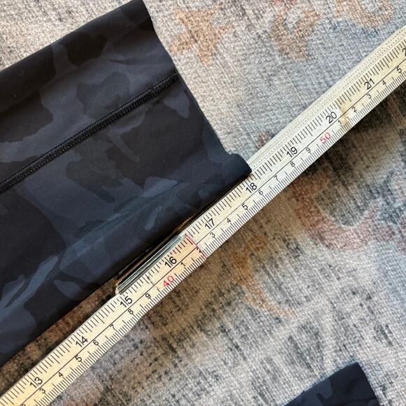 Lululemon Fast and Free Crop II 19" *Non-Reflective Camo Deep Coal Multi 4 - Picture 5 of 6